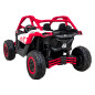Vaikiškas Elektrinis Bagis Buggy Maverick Turbo RR, Raudonas Vaikiškas Elektrinis Bagis Buggy Maverick Turbo RR, Raudonas