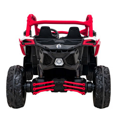 Vaikiškas Elektrinis Bagis Maverick Turbo RR, Raudonas - 6