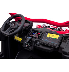 Vaikiškas Elektrinis Bagis Maverick Turbo RR, Raudonas - 9