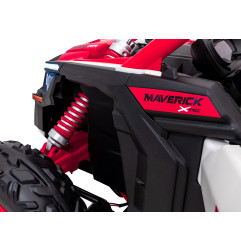 Vaikiškas Elektrinis Bagis Maverick Turbo RR, Raudonas - 11