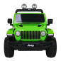 Elektromobilis Jeep Wrangler Rubicon, Žalias