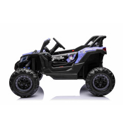 Vaikiškas Elektrinis Bagic Buggy ATV Defend 4x4, Violetinis