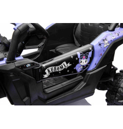 Vaikiškas Elektrinis Bagic ATV Defend Kuromi, Violetinis