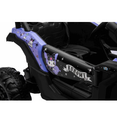 Vaikiškas Elektrinis Bagic ATV Defend Kuromi, Violetinis