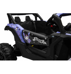 Vaikiškas Elektrinis Bagic ATV Defend Kuromi, Violetinis