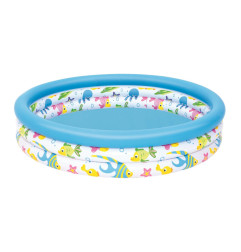 Pripučiamas baseinas BESTWAY (122x25cm) žuvytės