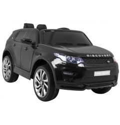 Vaikiškas Elektromobilis Land Rover Discovery New, Juodas