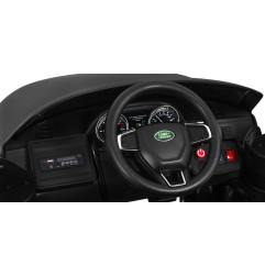 Vaikiškas Elektromobilis Land Rover Discovery New, Juodas
