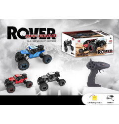 R/C valdomas Vikšrinis automobilis ROVER 1:16 mėlynas