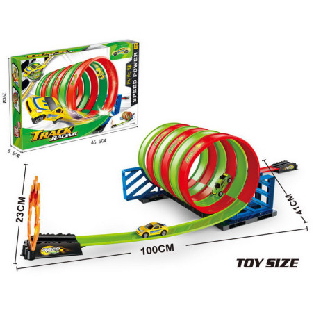 Vaikiška lenktynių trasa "Twisted Loop"