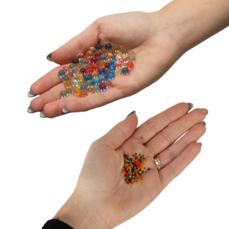 Hidrogelio rutuliukai Geliniai šoviniai 7-8mm (50000vnt), Spalvoti