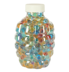 Paruošti naudoti geliniai šoviniai hidrogeliniai kamuoliukai 7-8mm (550vnt), Spalvoti