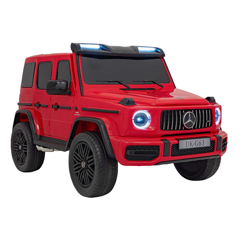 Vaikiškas Elektromobilis Mercedes Benz G63 AMG XXL, Raudonas Vaikiškas Elektromobilis Mercedes Benz G63 AMG XXL, Raudonas