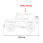 Vaikiškas Elektromobilis Mercedes Benz G63 AMG XXL, Raudonas Vaikiškas Elektromobilis Mercedes Benz G63 AMG XXL, Raudonas