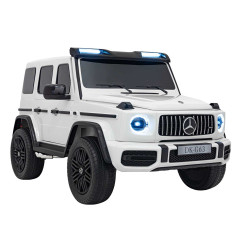 Elektromobilis Mercedes Benz G63 AMG XXL, Baltas