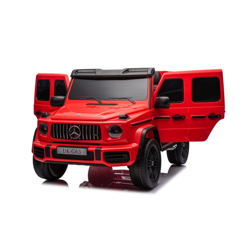 Vaikiškas Elektromobilis Mercedes Benz G63 AMG XXL MP4, Raudonas Vaikiškas Elektromobilis Mercedes Benz G63 AMG XXL MP4, Raudonas