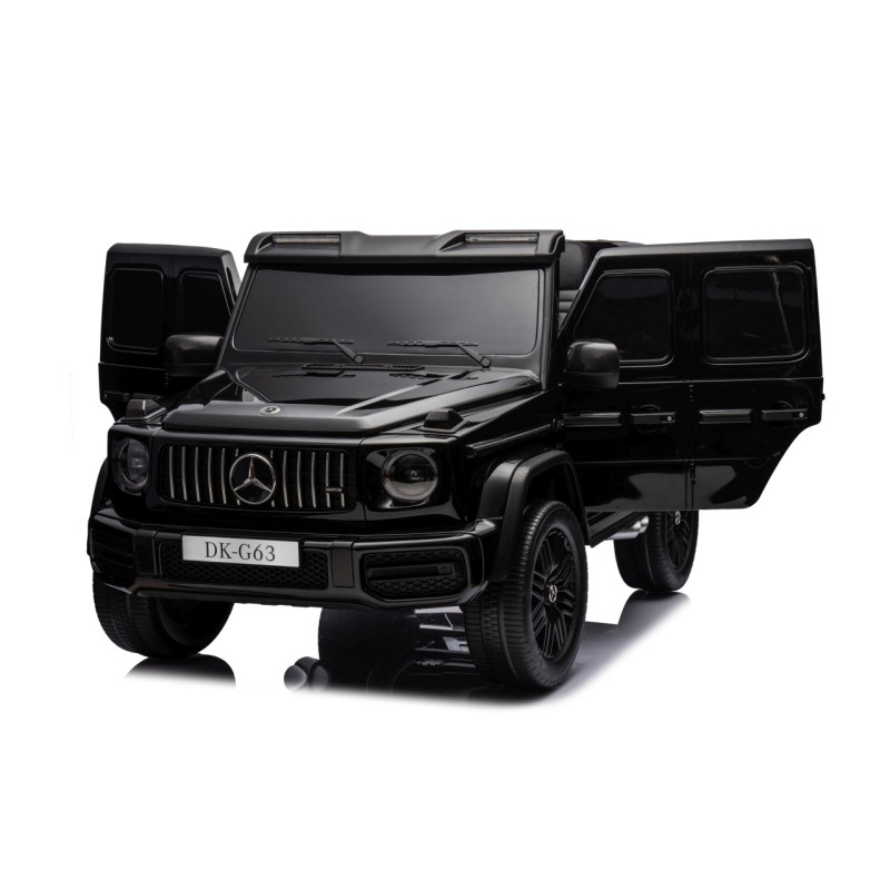 Vaikiškas Elektromobilis Mercedes Benz G63 AMG XXL MP4, Juodas Vaikiškas Elektromobilis Mercedes Benz G63 AMG XXL MP4, Juodas