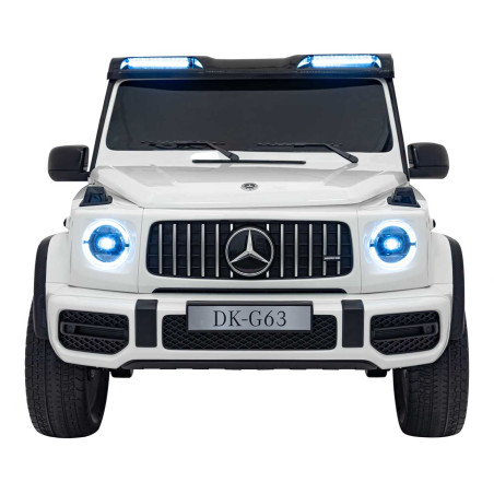 Vaikiškas Elektromobilis Mercedes Benz G63 AMG XXL MP4, Baltas