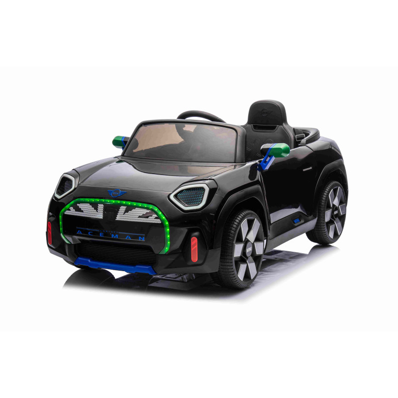 Vaikiškas Elektromobilis Mini Concept Aceman, Juodas