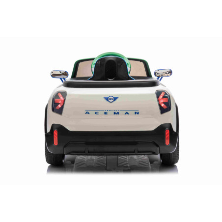 Vaikiškas Elektromobilis Mini Concept Aceman, Baltas