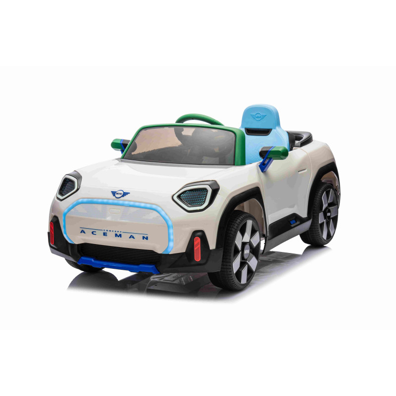 Vaikiškas Elektromobilis Mini Concept Aceman, Baltas