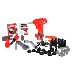 Vaikiškas meistro įrankių stalas 78d. žalias