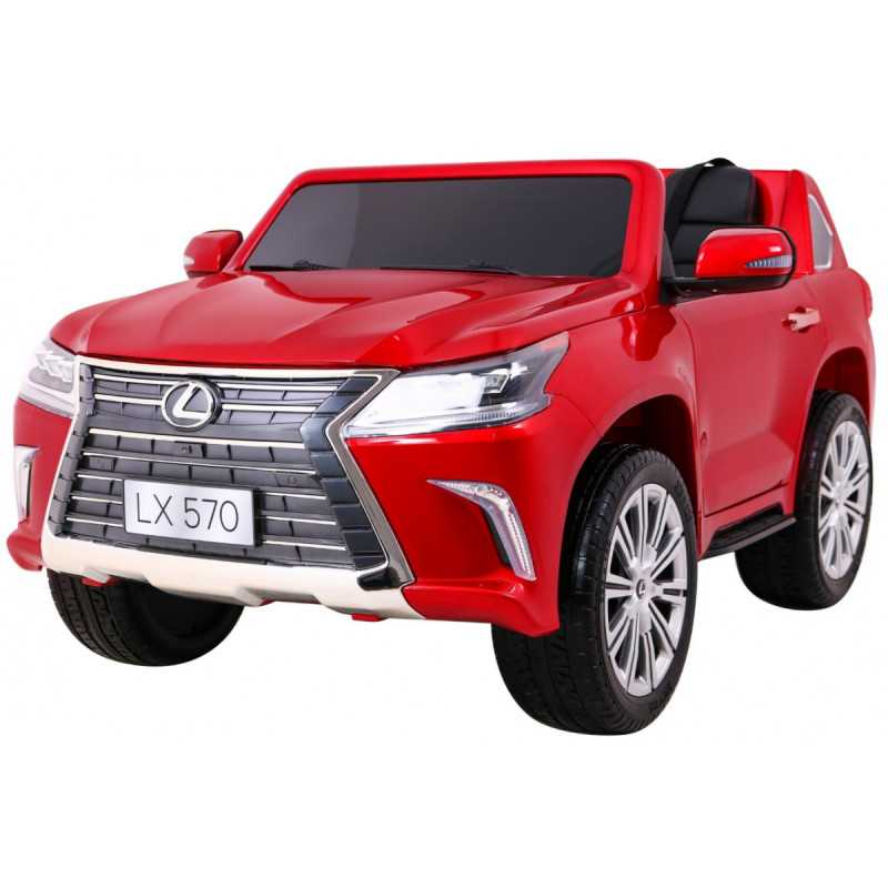 Vaikiškas Elektromobilis Lexus LX570, raudonas Vaikiškas Elektromobilis Lexus LX570, raudonas