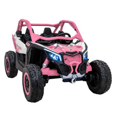 Vaikiškas Elektrinis Bagis Maverick Turbo RR, Rožinis - 2