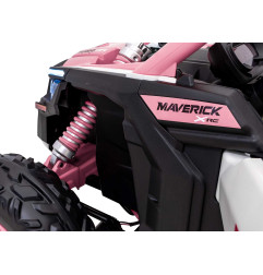 Vaikiškas Elektrinis Bagis Maverick Turbo RR, Rožinis - 11