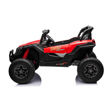 Vaikiškas Elektrinis bagis UTV X3 Off-Road, Raudonas