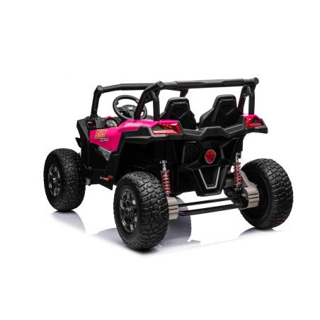 Vaikiškas Elektrinis Bagis UTV X3 Off-Road, Rožinis