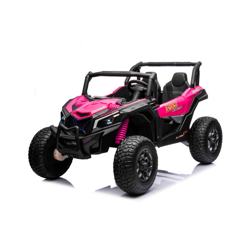Vaikiškas Elektrinis Bagis UTV X3 Off-Road, Rožinis Vaikiškas Elektrinis Bagis UTV X3 Off-Road, Rožinis