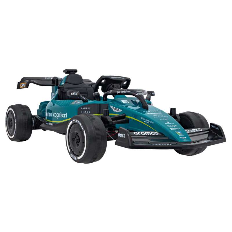 Vaikiškas elektromobilis formulė Aston Martin Cognizant Aramco, Žalia Vaikiškas elektromobilis formulė Aston Martin Cognizant Aramco, Žalia