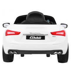 Vaikiškas Elektromobilis Maserati Ghibli New, Baltas