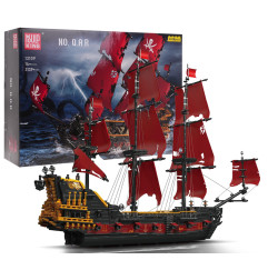 Konstruktorius piratų laivas (3139d.) Mould King