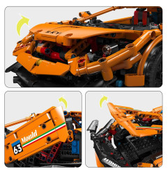 RC valdomas konstruktorius (1488d.) Mould King