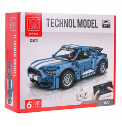 RC valdomas Konstruktorius automobilis (952d.) mėlynas