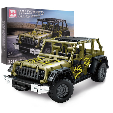 R/C valdomas konstruktorius WILDSPEED (715d.) SEMBO