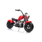 Vaikiškas Elektrinis Motociklas Chopper Warrior, Raudonas