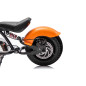 Vaikiškas Elektrinis Motociklas Chopper Warrior, Oranžinis