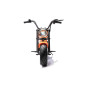 Vaikiškas Elektrinis Motociklas Chopper Warrior, Oranžinis