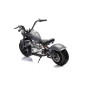 Vaikiškas Elektrinis Motociklas Chopper Warrior, Baltas