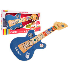 Guitar for the youngest with a light function
