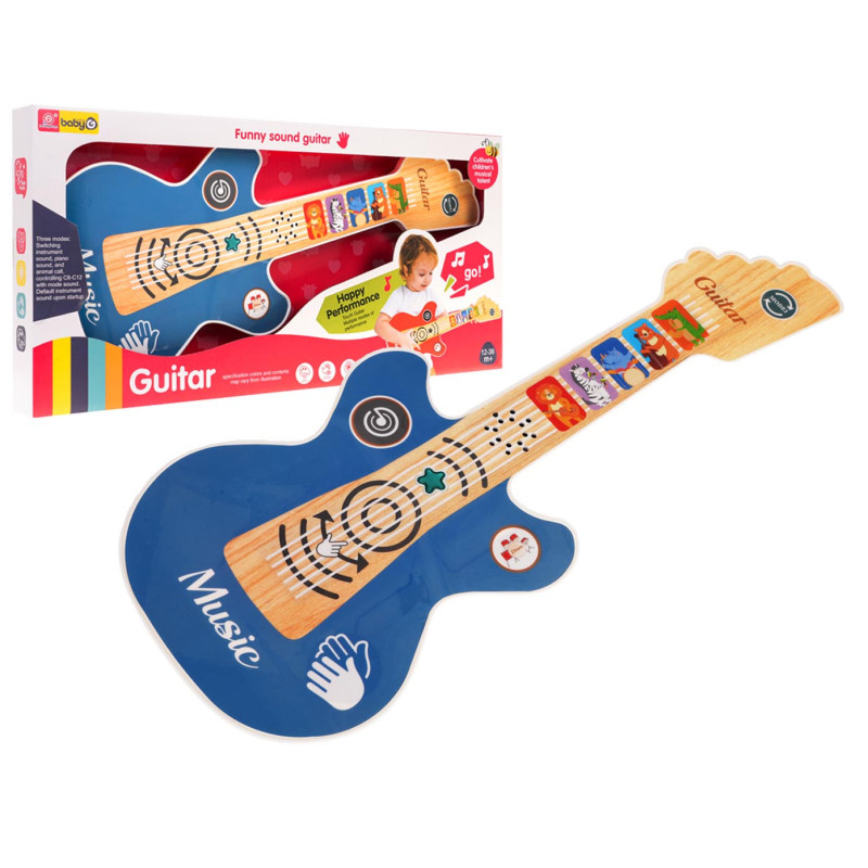 Vaikiška gitara su šviesos funkcija Vaikiška gitara su šviesos funkcija