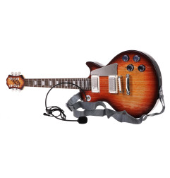 Elektrinės gitaros ir mikrofono rinkinys