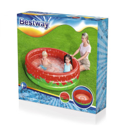 Pripučiamas baseinas BESTWAY (160x38cm) Braškės