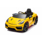 Vaikiškas Elektromobilis Porsche 718, Geltonas Vaikiškas Elektromobilis Porsche 718, Geltonas