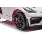 Vaikiškas Elektromobilis Porsche 718, Dažytas Baltas Vaikiškas Elektromobilis Porsche 718, Dažytas Baltas