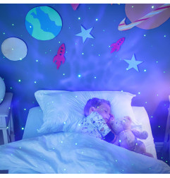 Projektorius/naktinė lempa – Astronautas su gitara