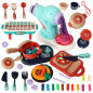 Plastilino gaminimo ir kepimo rinkinys 44 dalių Plastilino gaminimo ir kepimo rinkinys 44 dalių